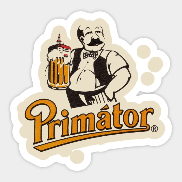 Primátor Beer Sticker by MindsparkCreative